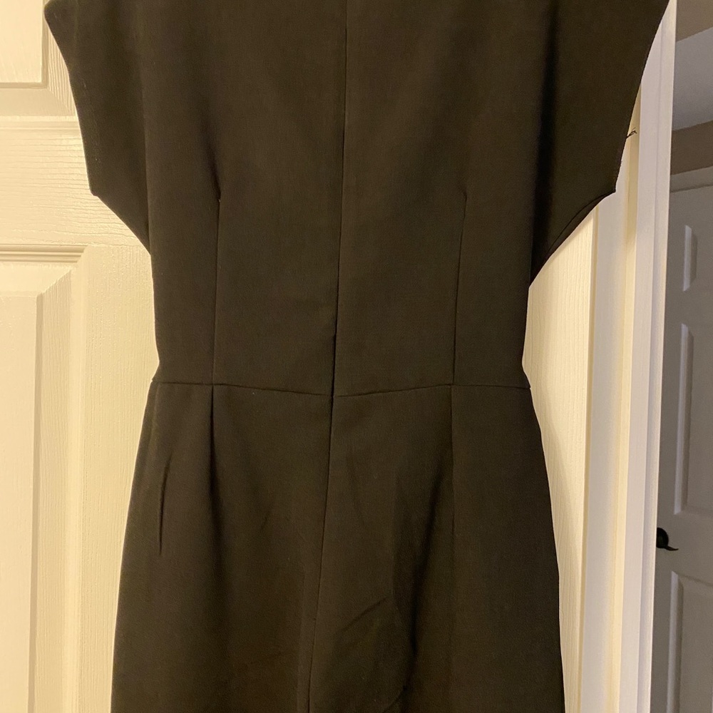 Anthropology Black Cropped Jumpsuit - Picture 6 of 7